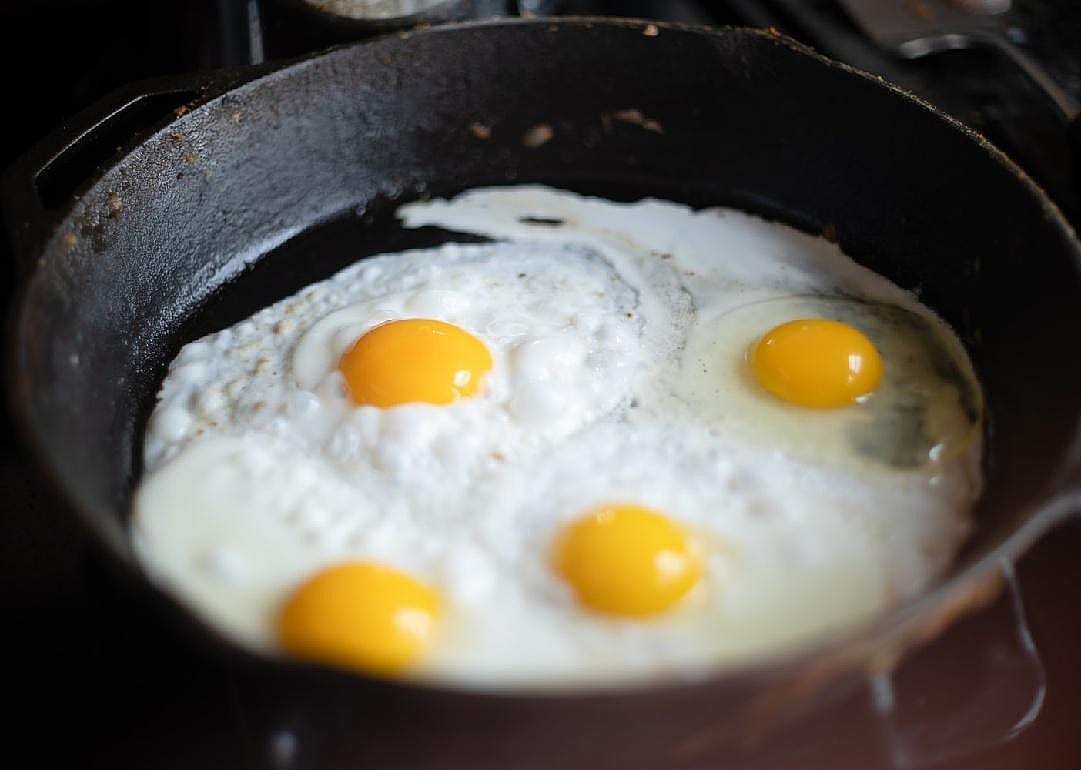 Yes: Cooked eggs