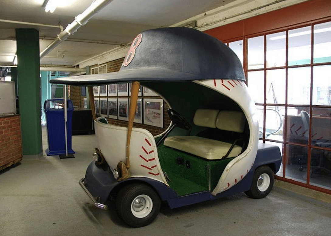 1950: The first bullpen car