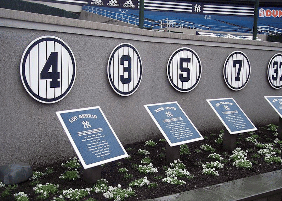 1932: Monument Park memorializes history