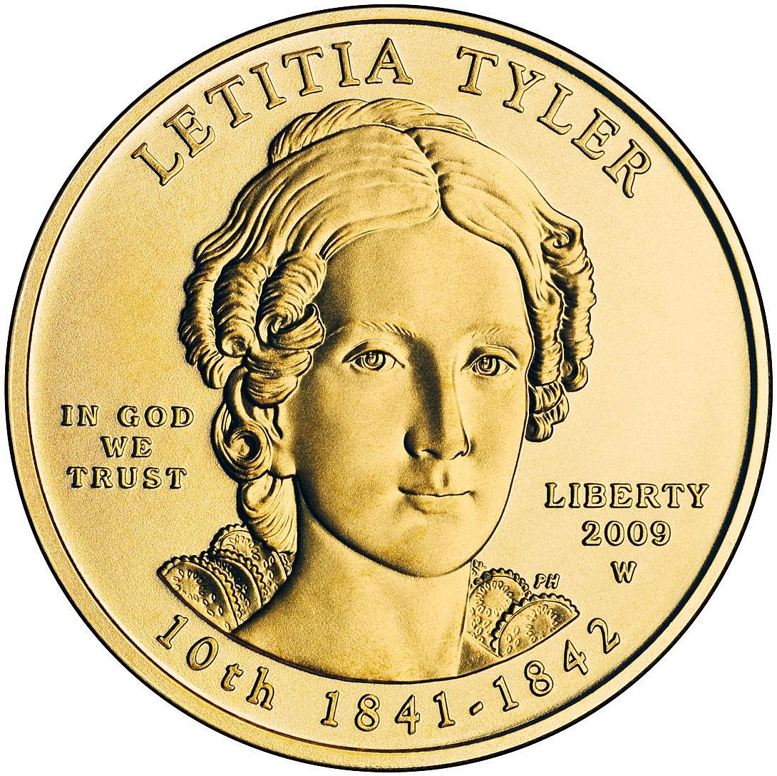 #10. Letitia Christian Tyler