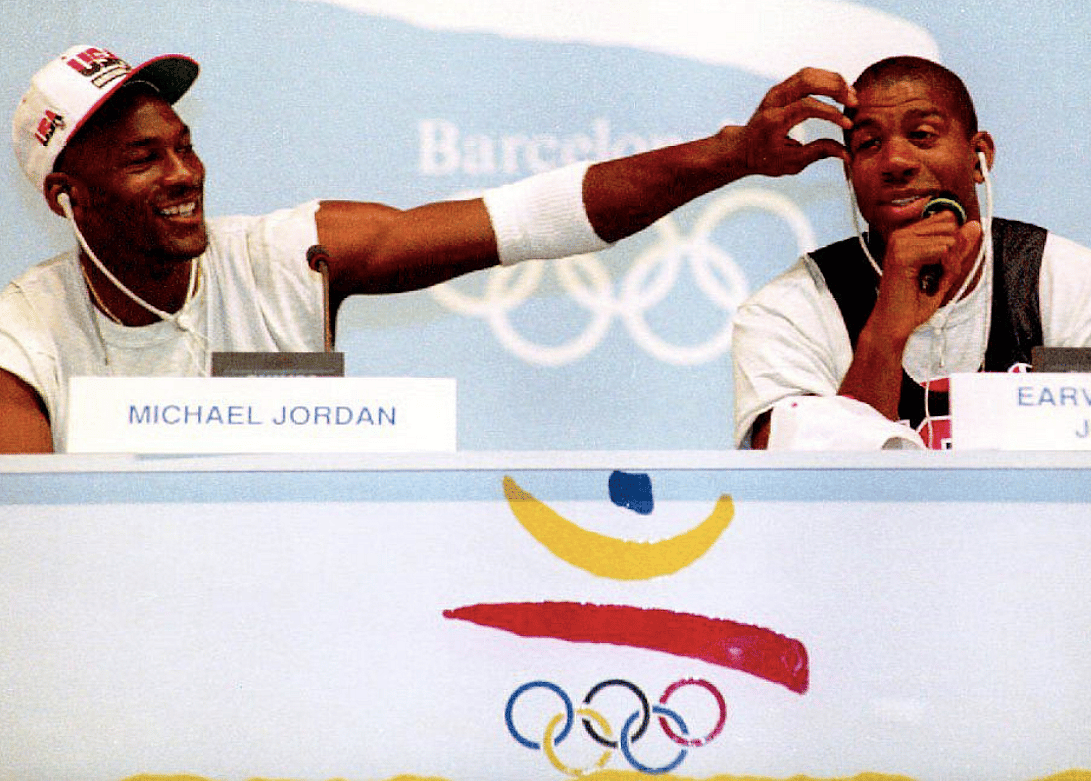 1992: DREAM TEAM REACHING NEW HEIGHTS 