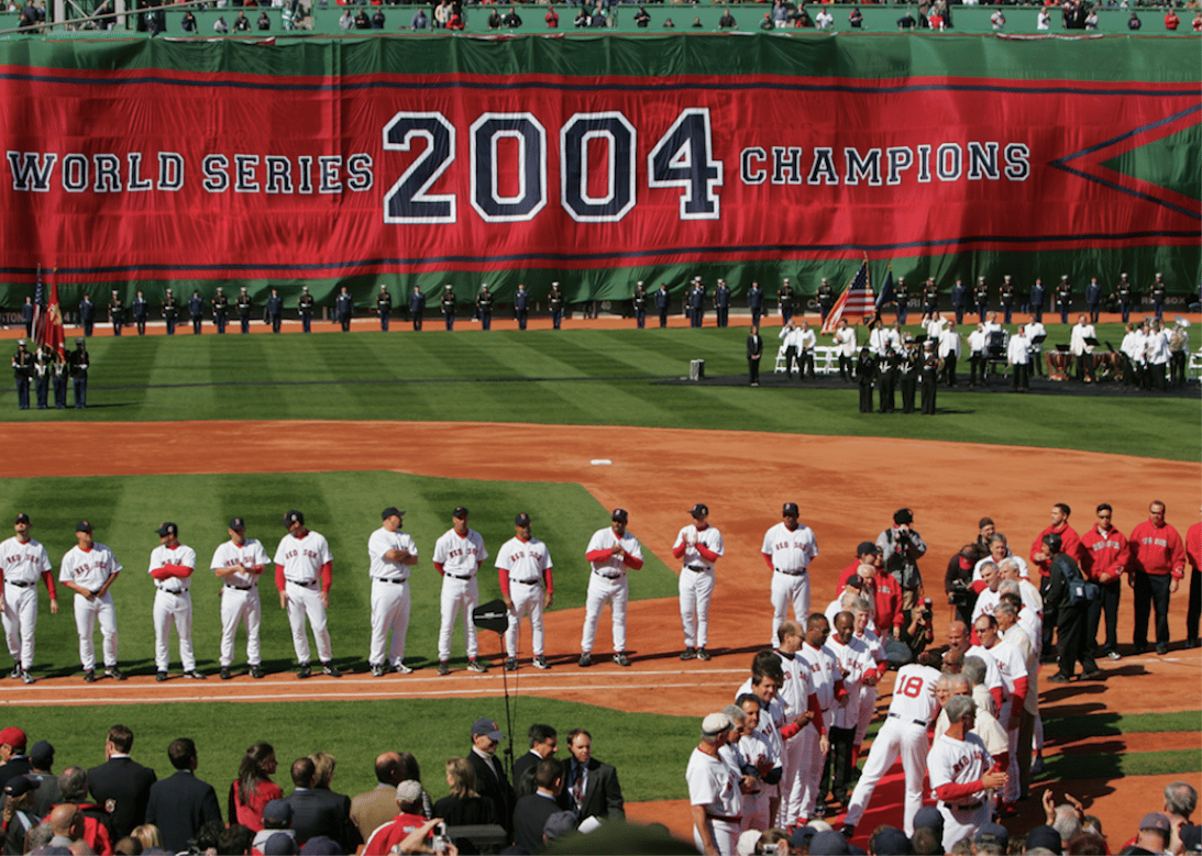 2004: The curse is lifted