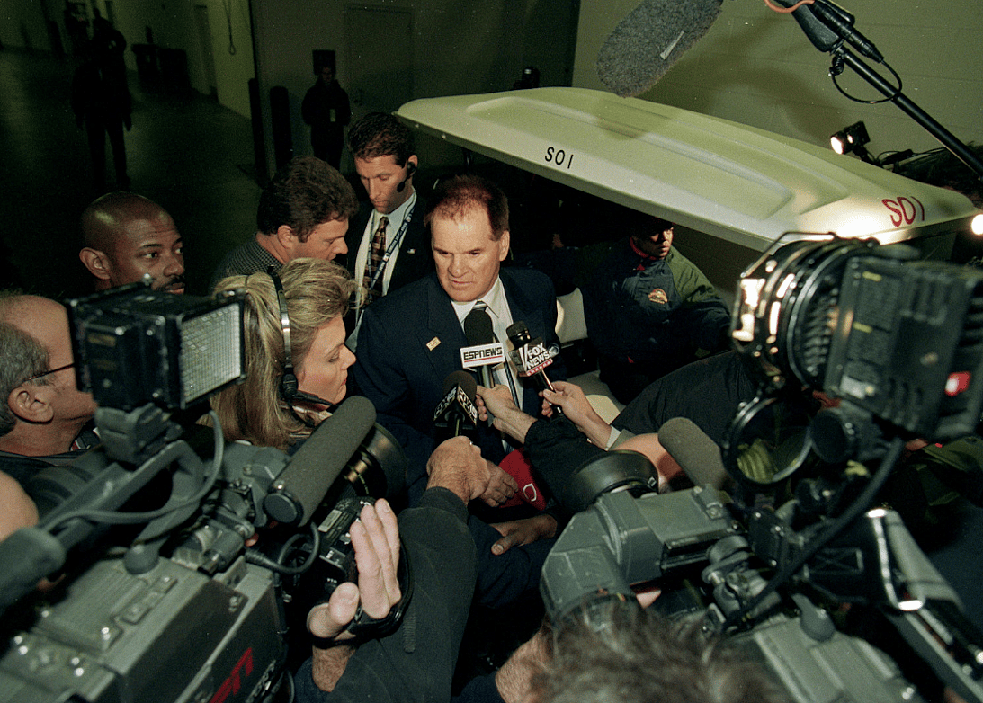 1989: BANNED FROM BASEBALL
