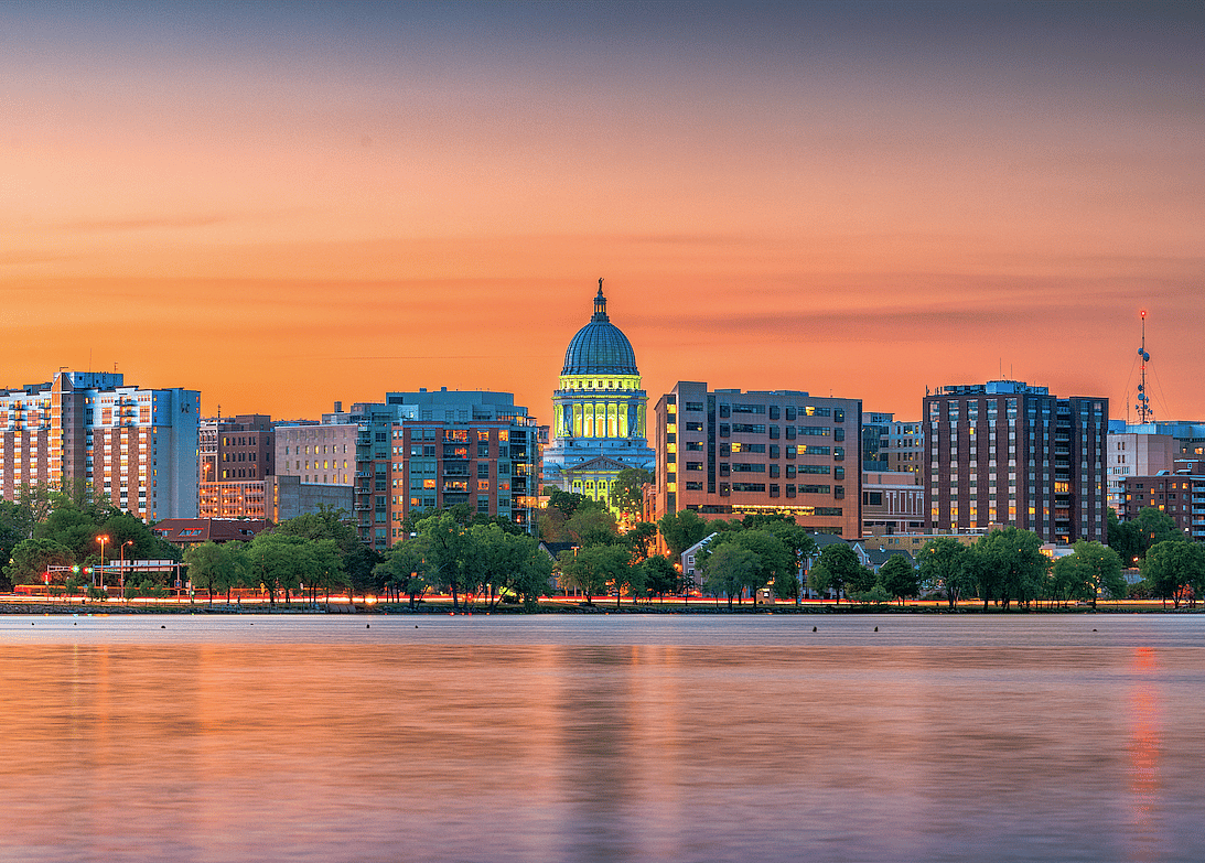 #1. Madison, WI
