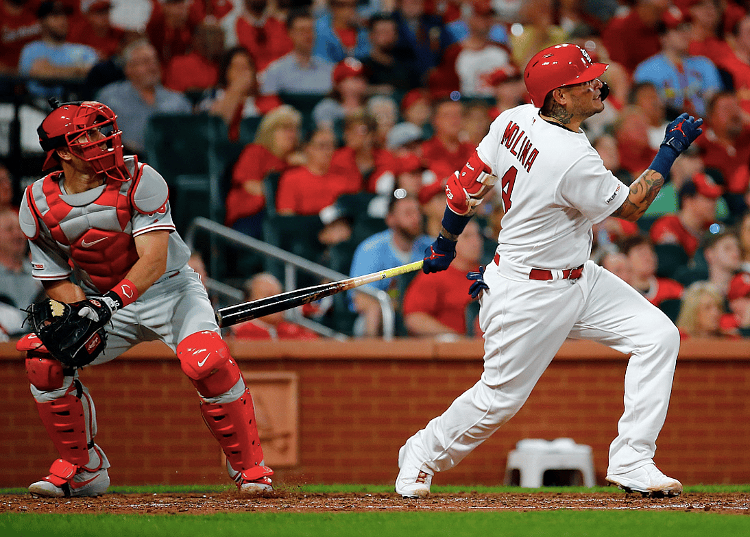 #33. Yadier Molina (tie)