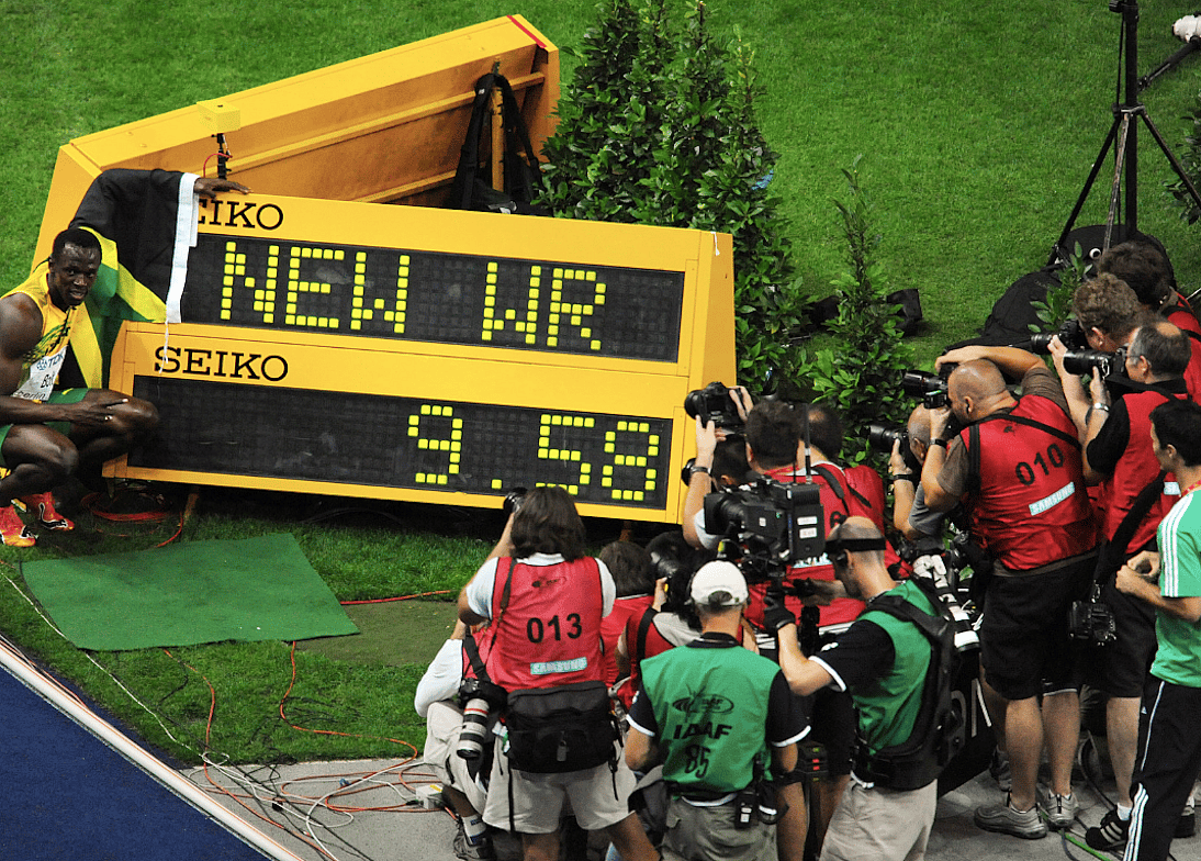 2009: IN BOLD STYLE, BOLT REWRITES RECORD BOOKS FOR 100 METERS