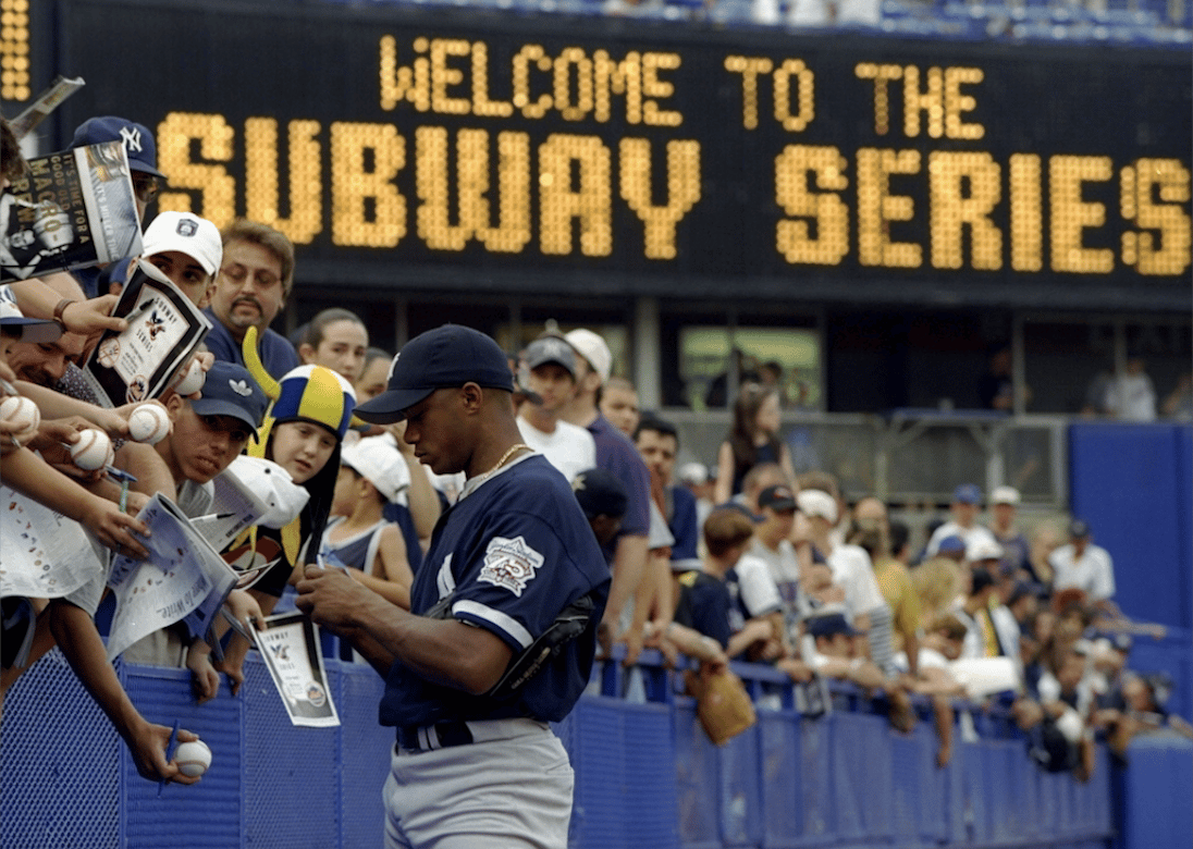 1997: Interleague play begins