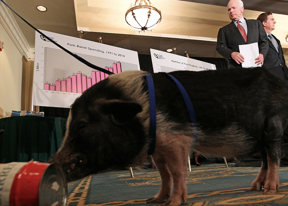 Pork barrel politics