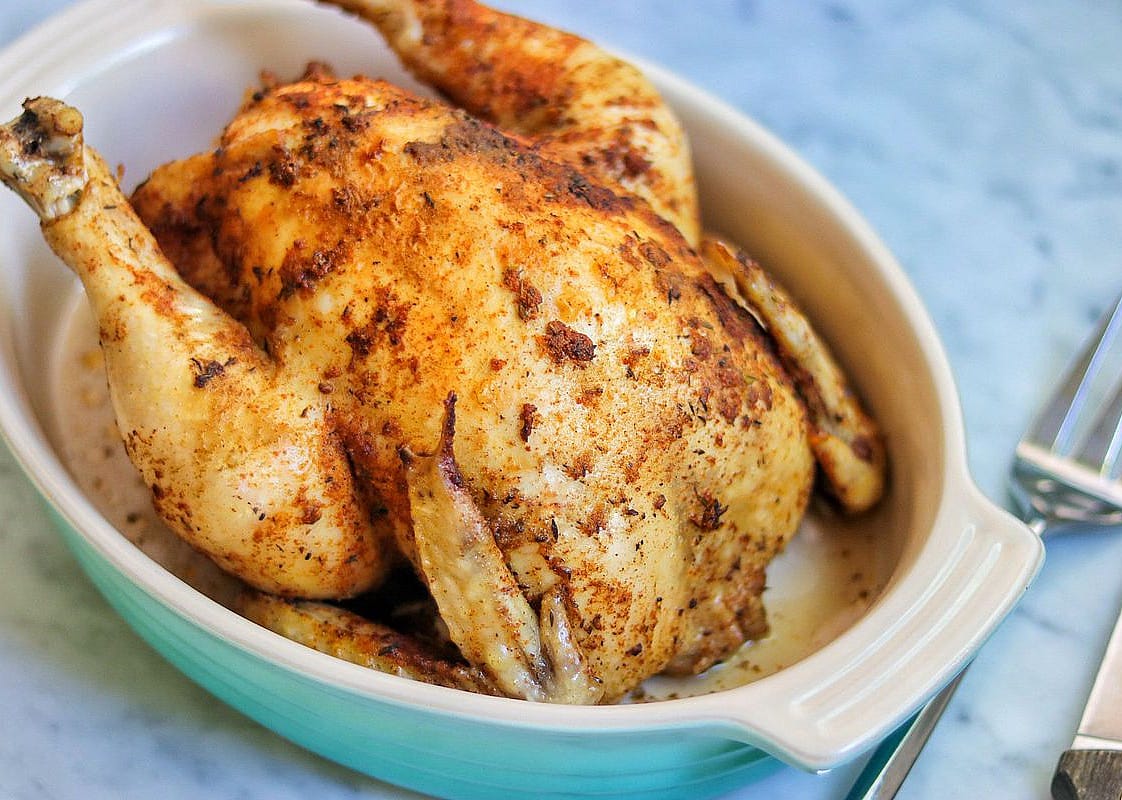 Pressure Cooker Whole Chicken