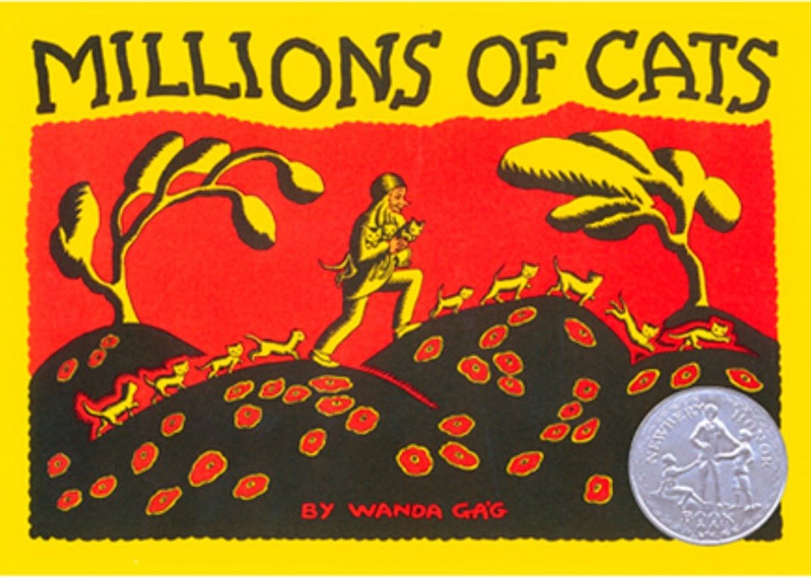 1928: 'Millions of Cats' by Wanda Gág