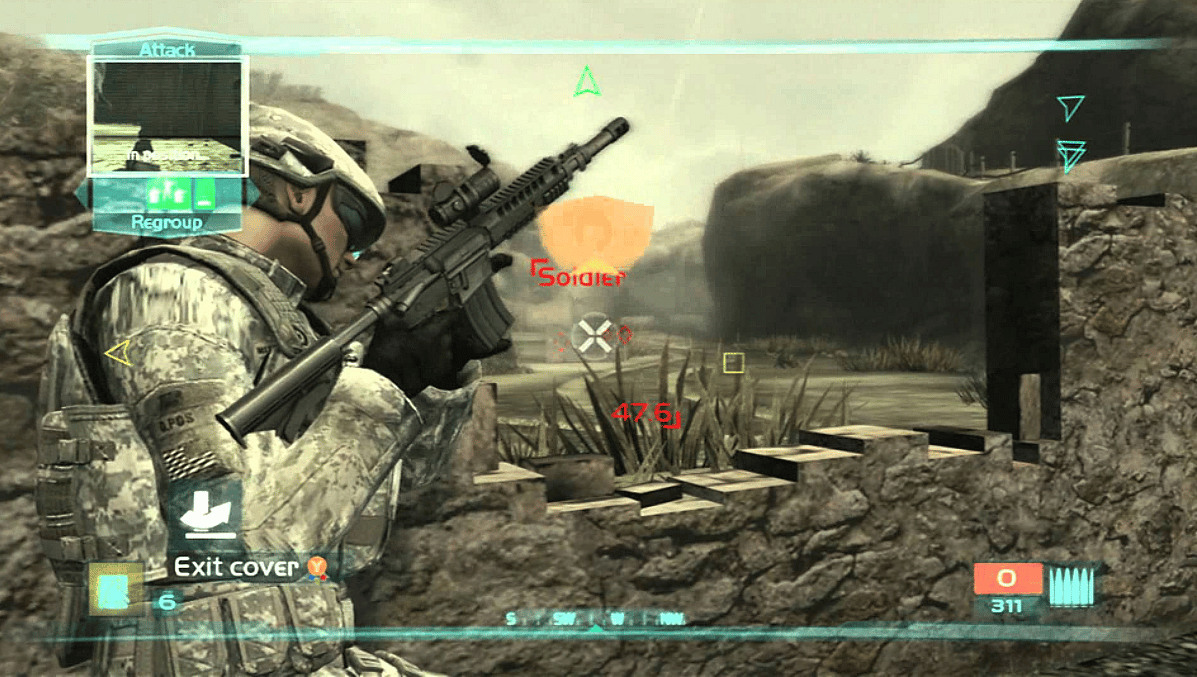 #84 (tie). Tom Clancy's Ghost Recon Advanced Warfighter