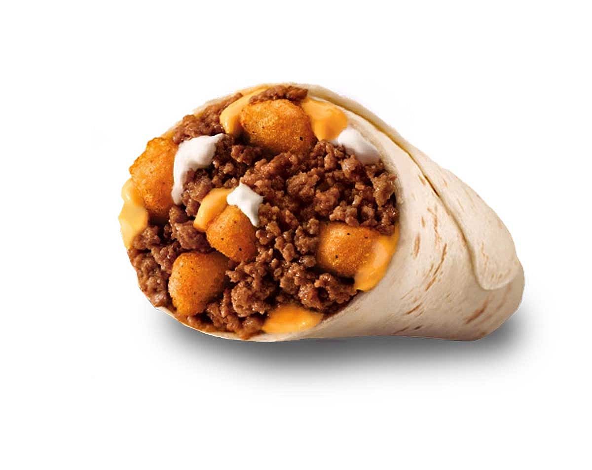 The discontinued Taco Bell 1/2 Pound Beef and Potato Burrito