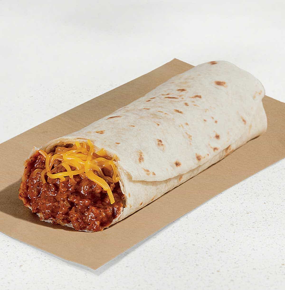 The Chili Cheese Burrito in all it's discontinued glory
