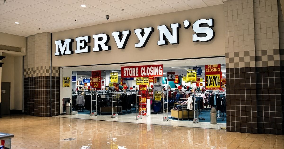 Mervyn's retail store