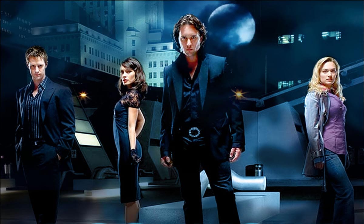 Promo photo from the tv show Moonlight.