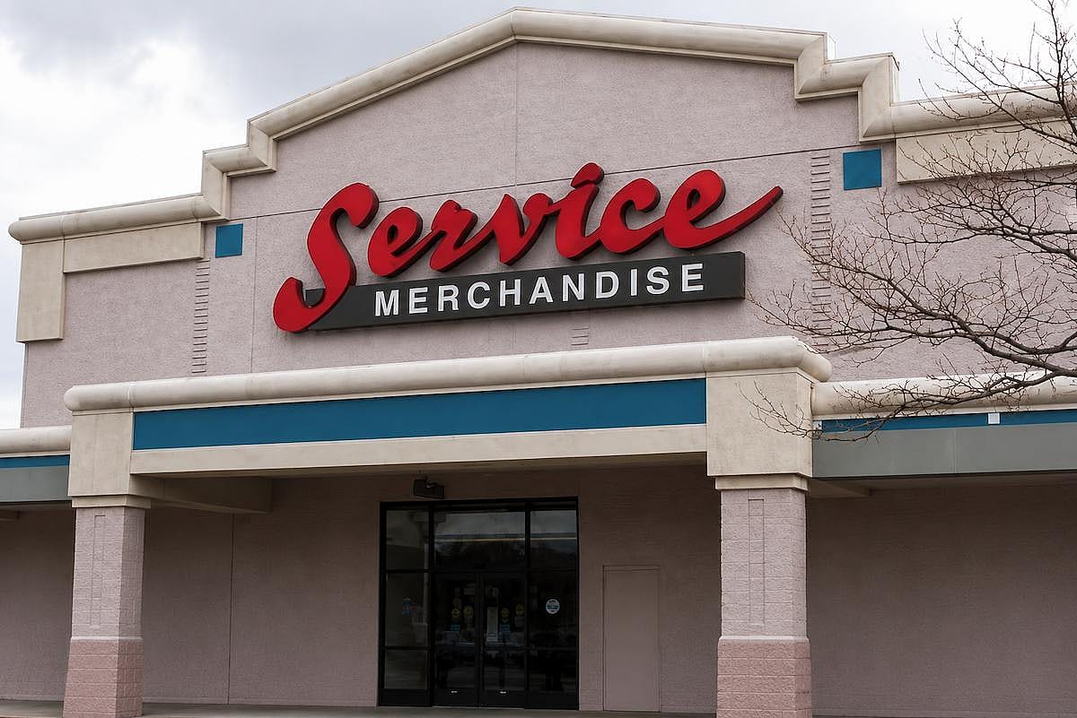 Service Merchandise, a famous retail store in the 90s.