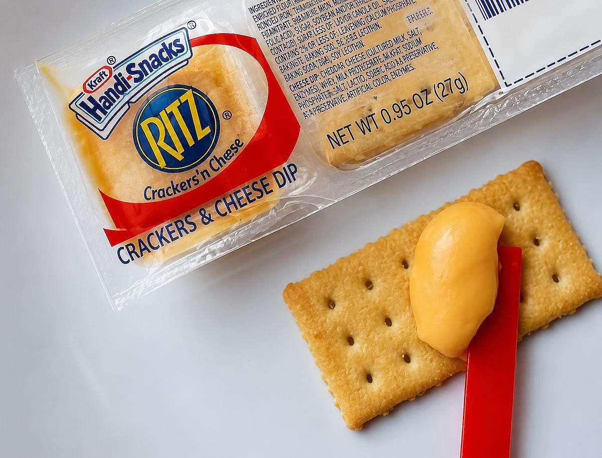 Ritz, from Handi Snacks, became a classic school snack.