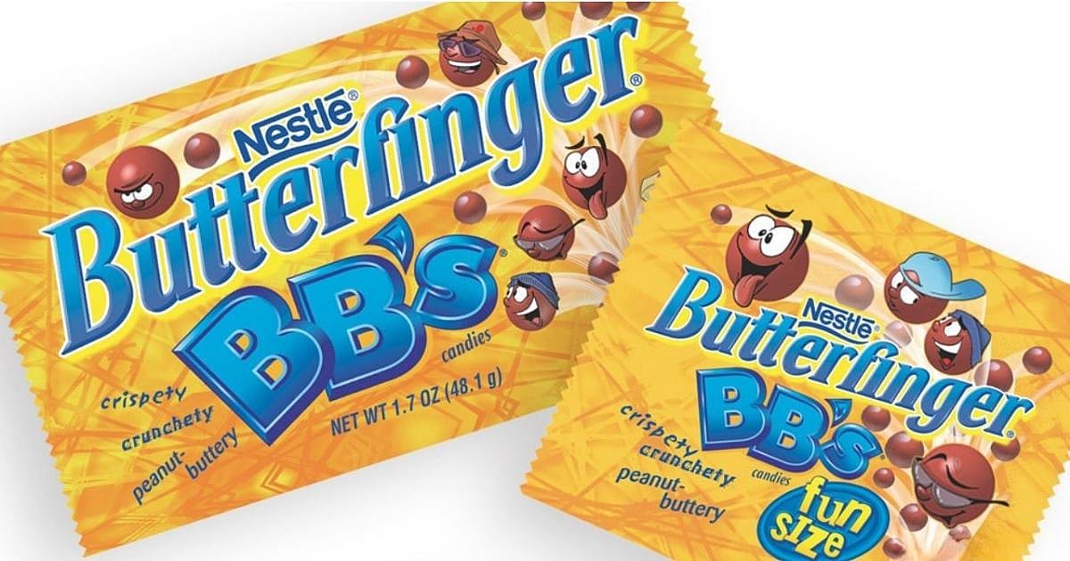 Butterfinger BB's had the perfect size for those who wanted a little sweet treat.