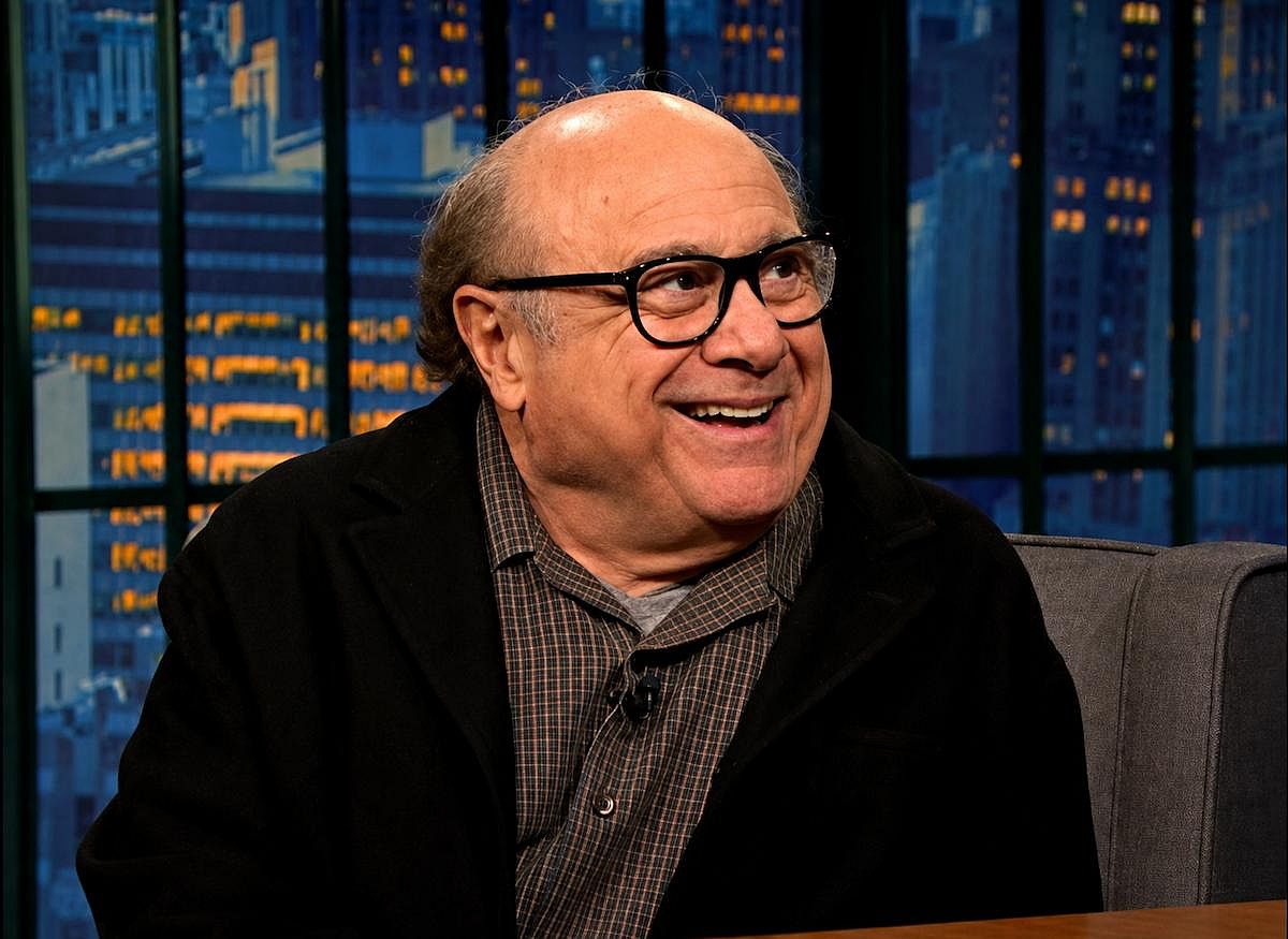 Danny de Vito as a guest in Late Night with Seth Meyers 