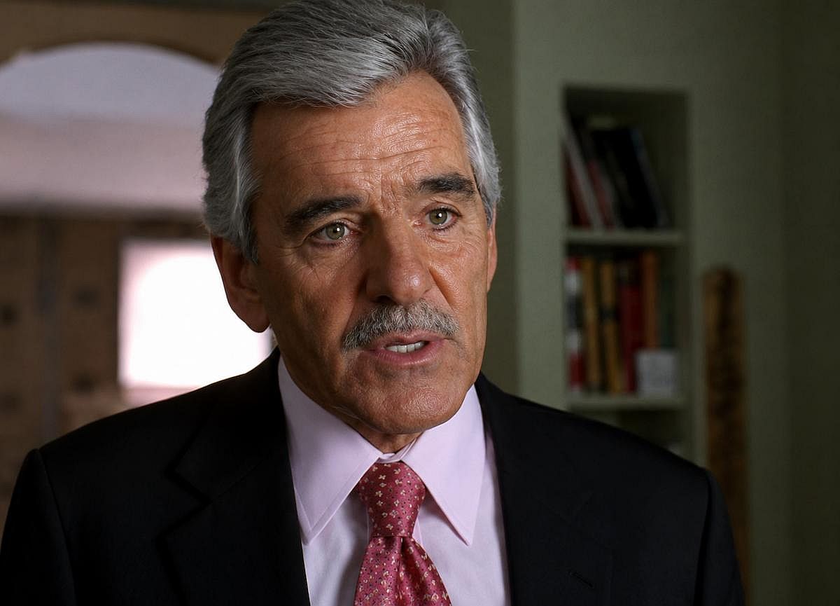 Dennis Farina in a scene of Law and Order (1990)