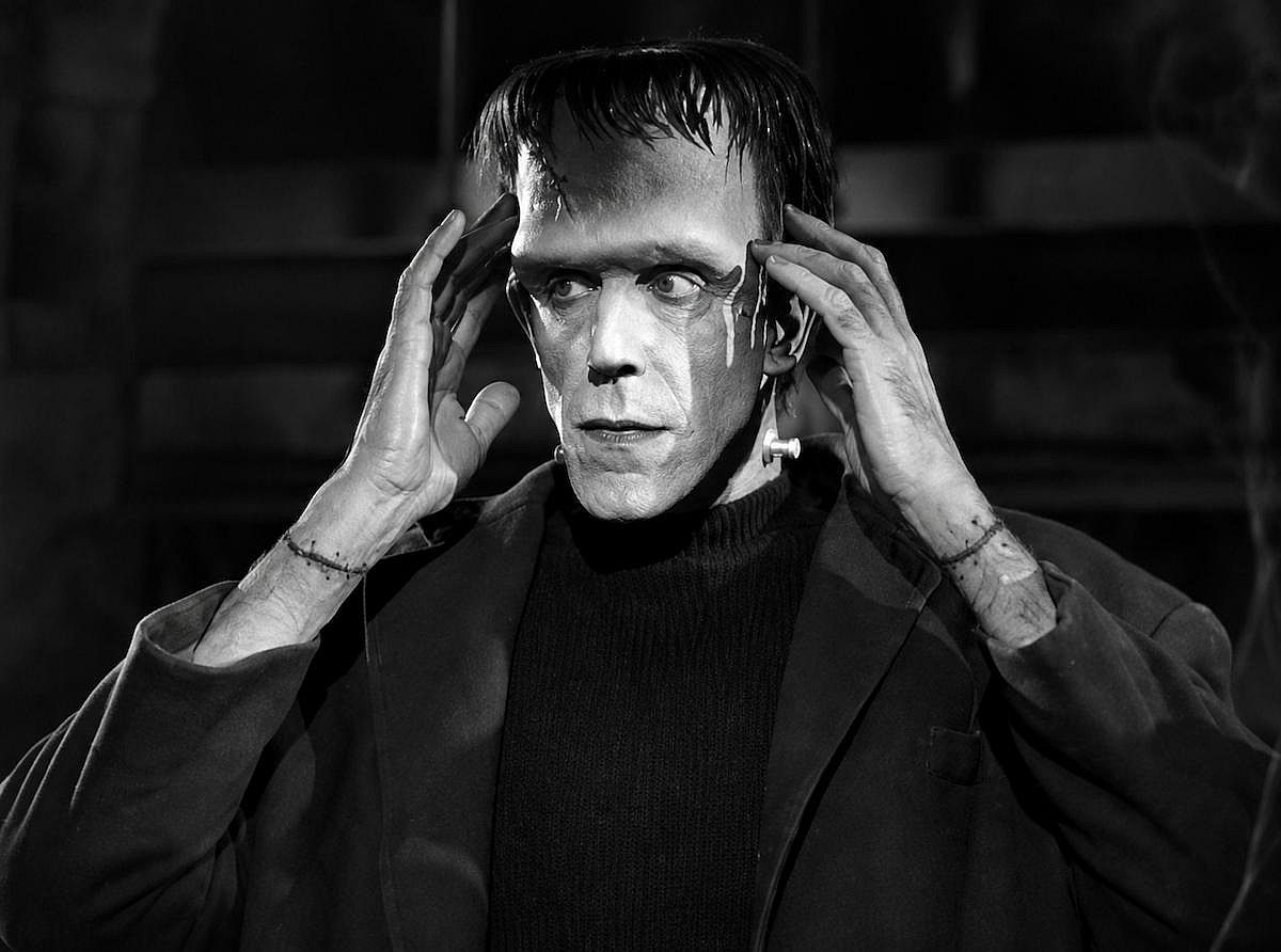 Fred Gwynne as Herman Munster in "The Munsters"