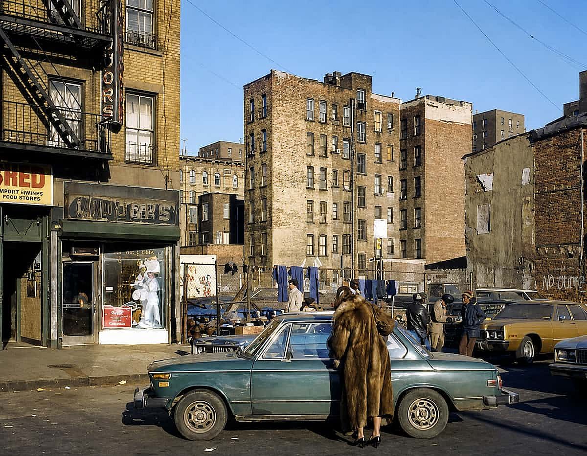 Houston street in 1980.