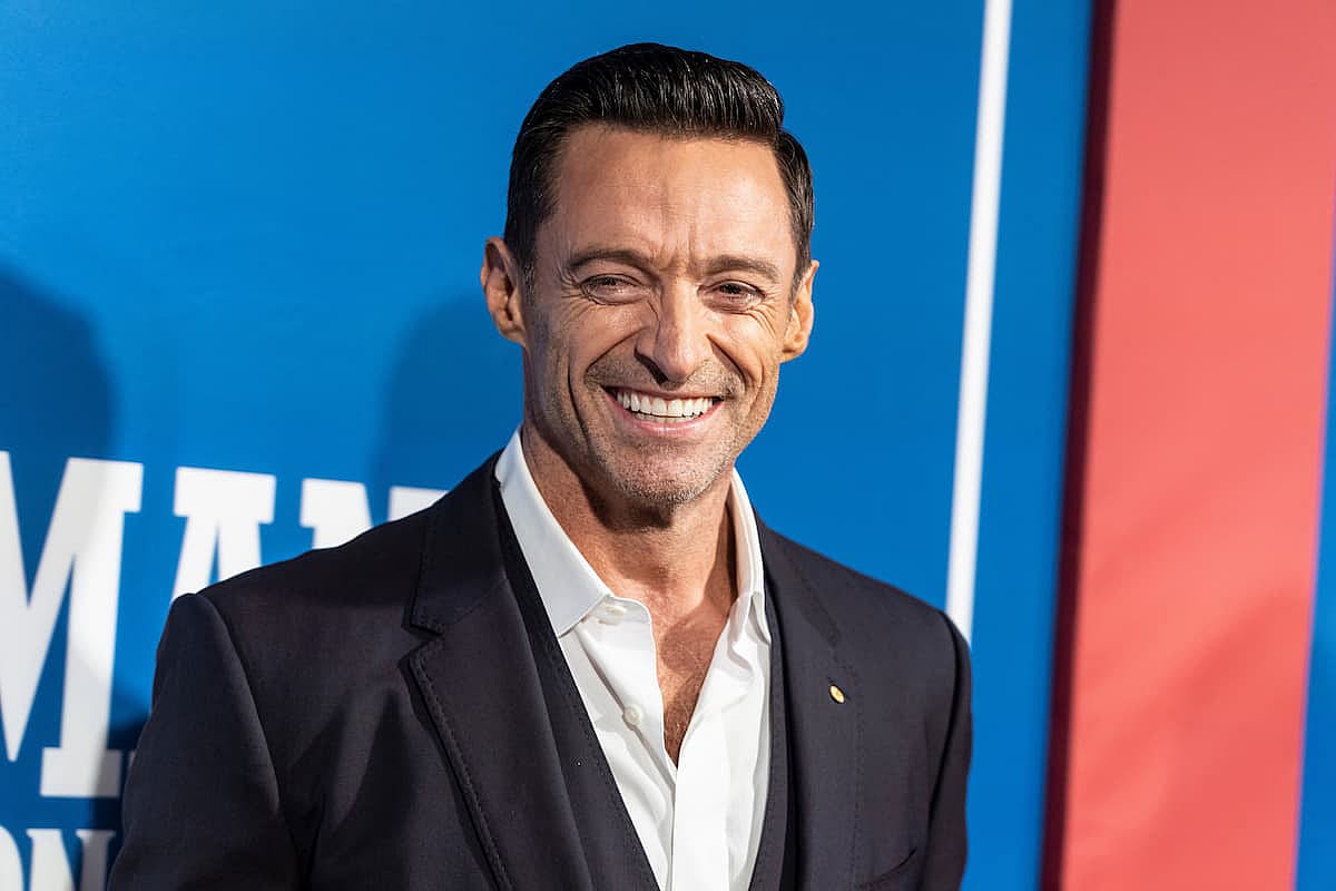 Hugh Jackman attends the opening night of "The Music Man" on Broadway at Winter Garden Theatre 