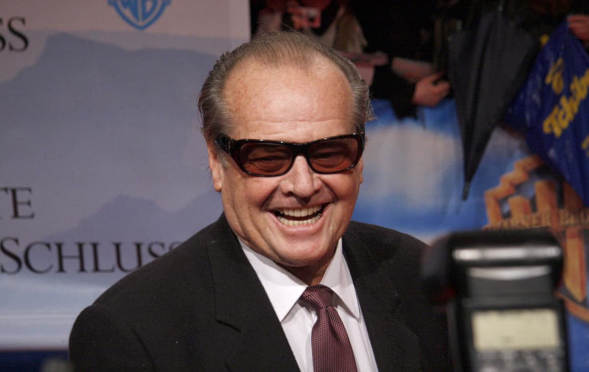 Jack Nicholson at the German premiere of the movie "The Bucket List" .