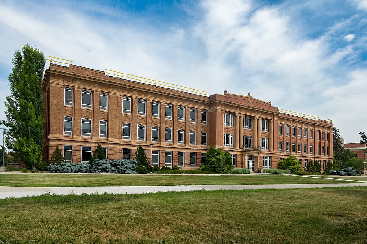 Administration Building on the campus of South Dakota State Unversity.