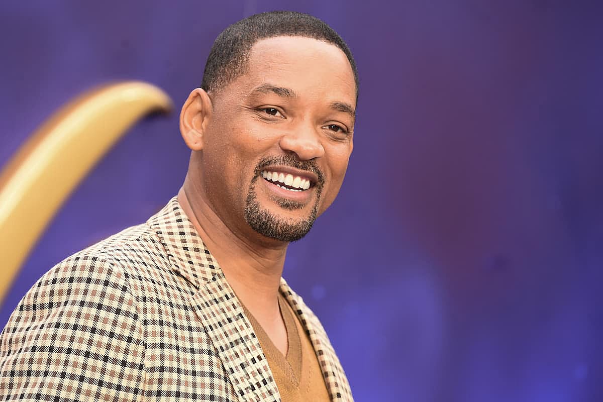 Will Smith at the "Aladdin" premiere at the Odeon Luxe, Leicester Square, London. 