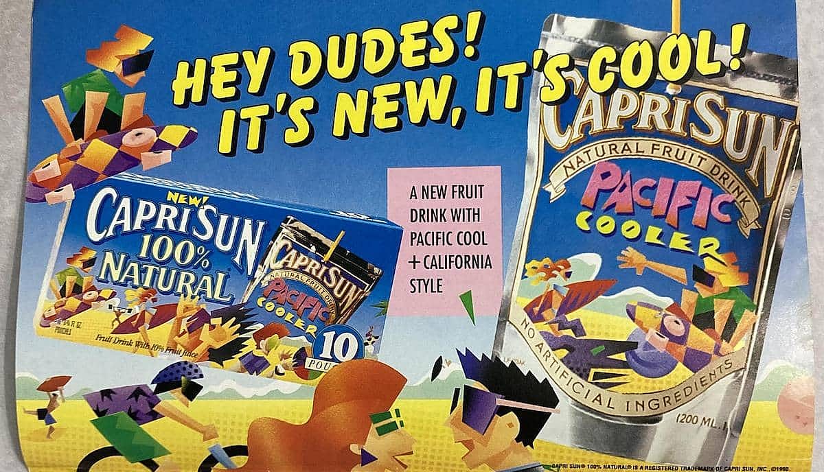 Classic commercial of Capri Sun from the 80s.