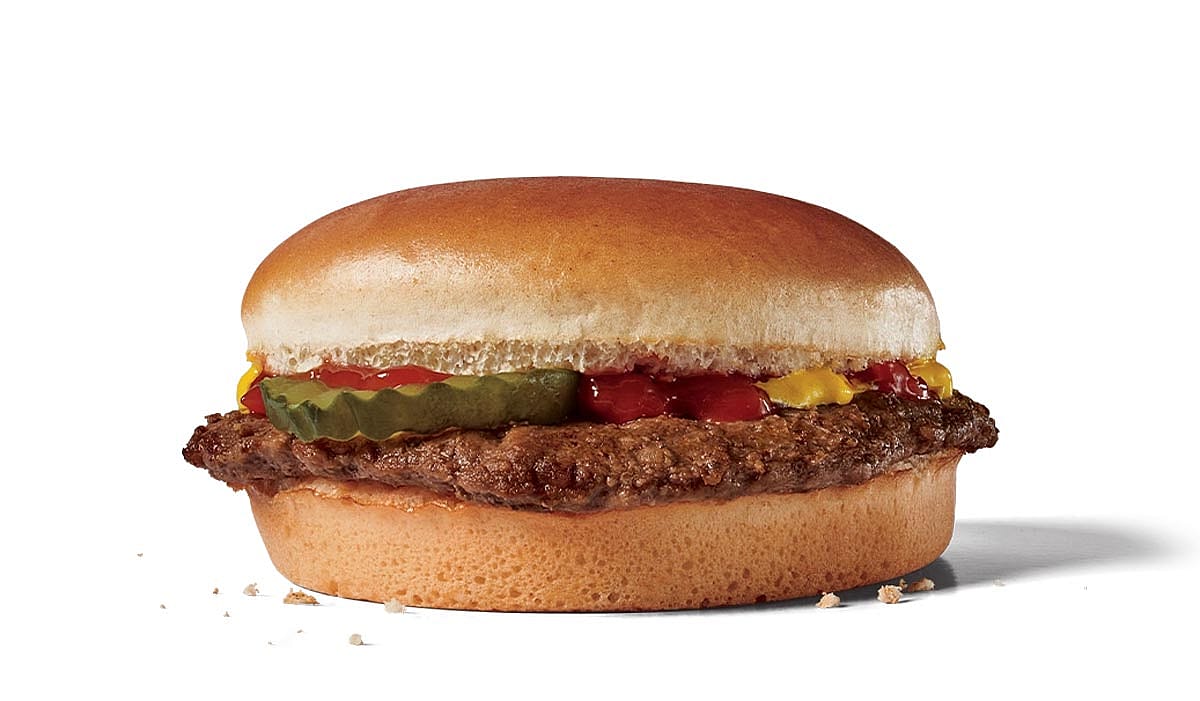 #2. Hamburger (Jack in the Box)