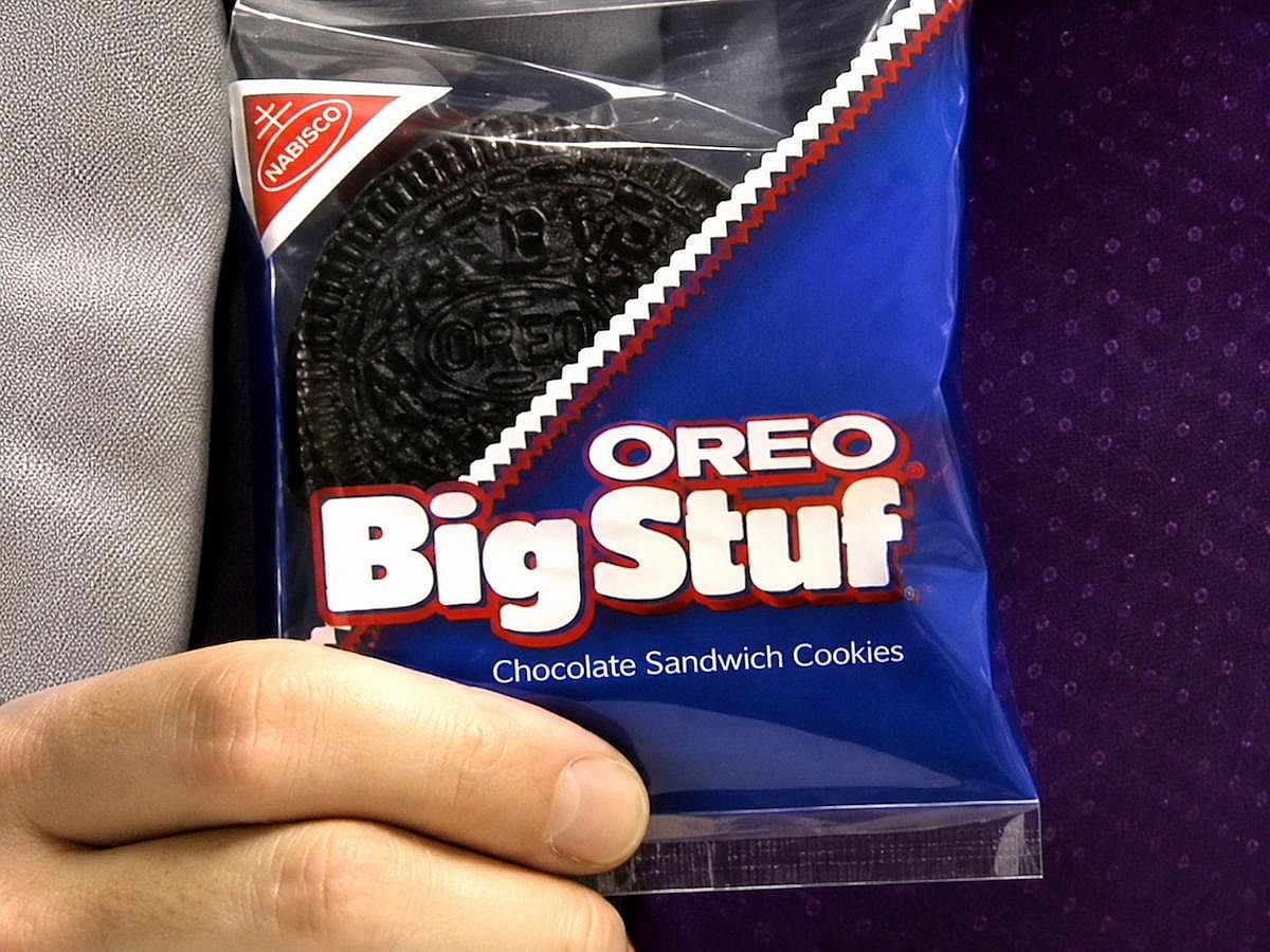 Oreo Big Stuf was a huge version of the classic cookie.