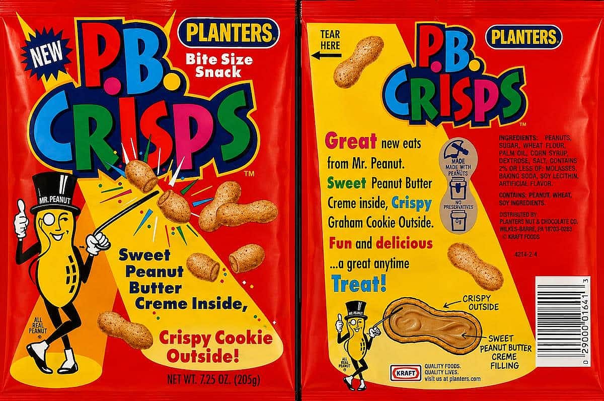 A classic cookie from 1980 school lunches, PB Crisps
