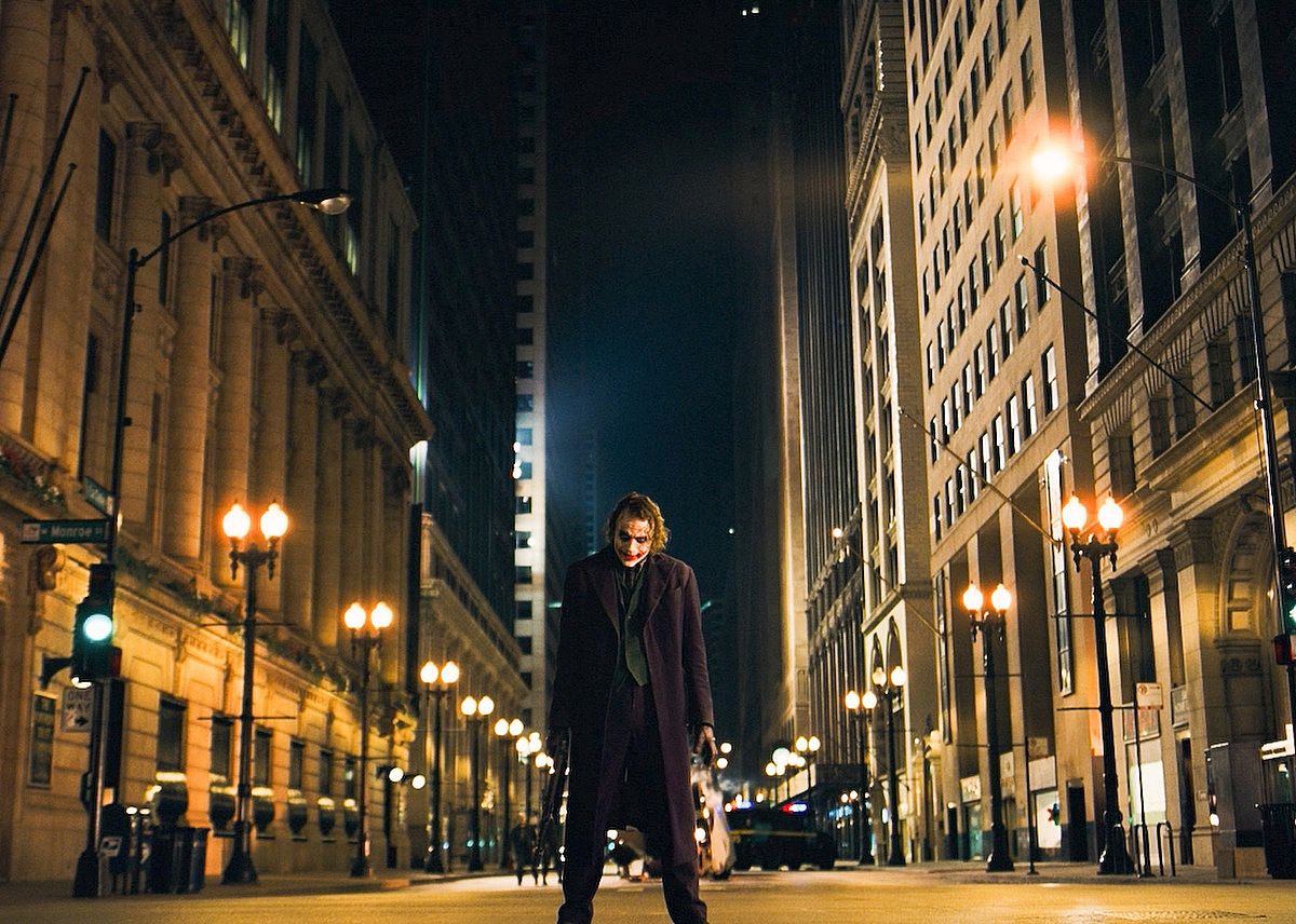 A stunt vehicle crashed while filming 'The Dark Knight'