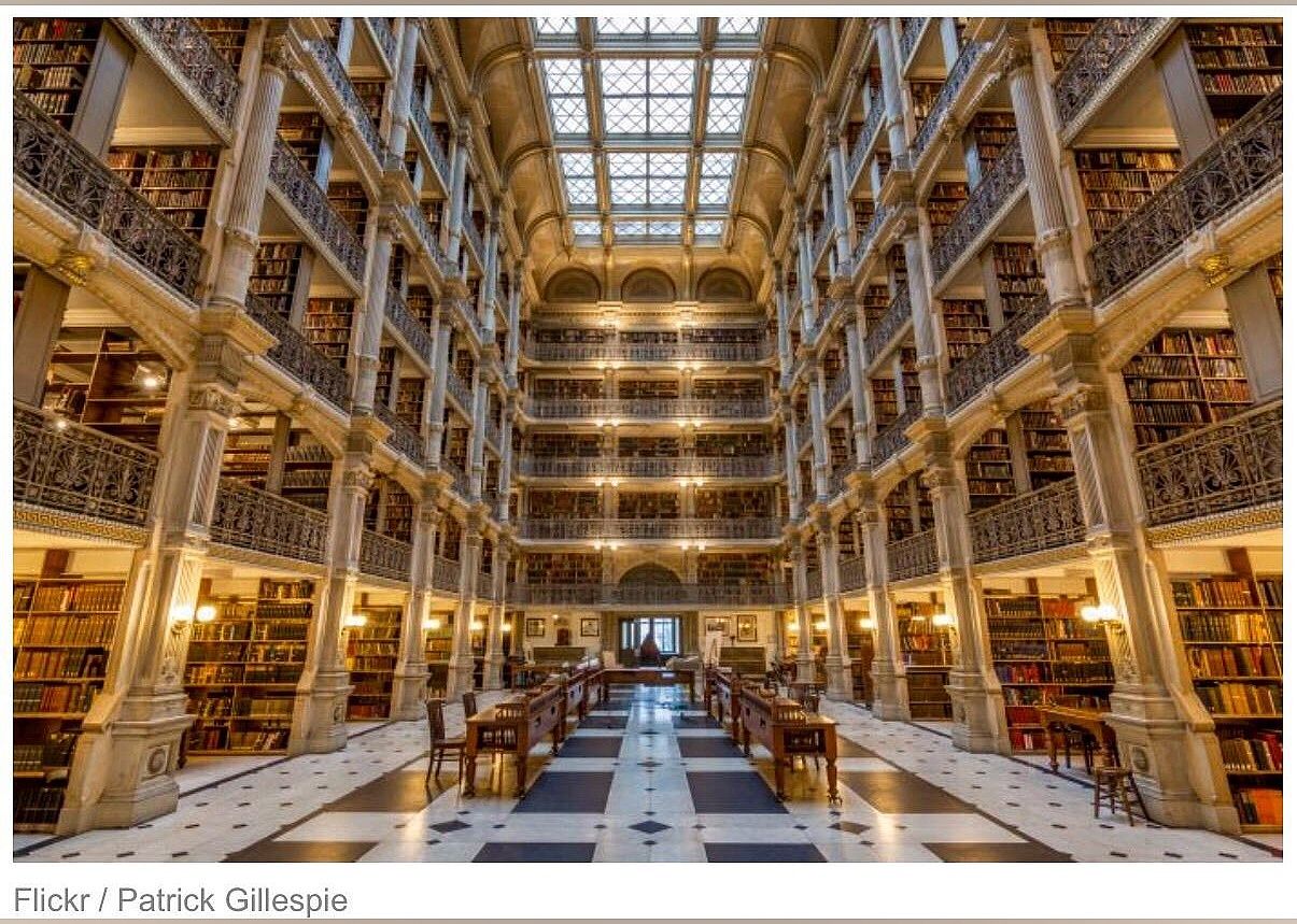 #9. Peabody Library
