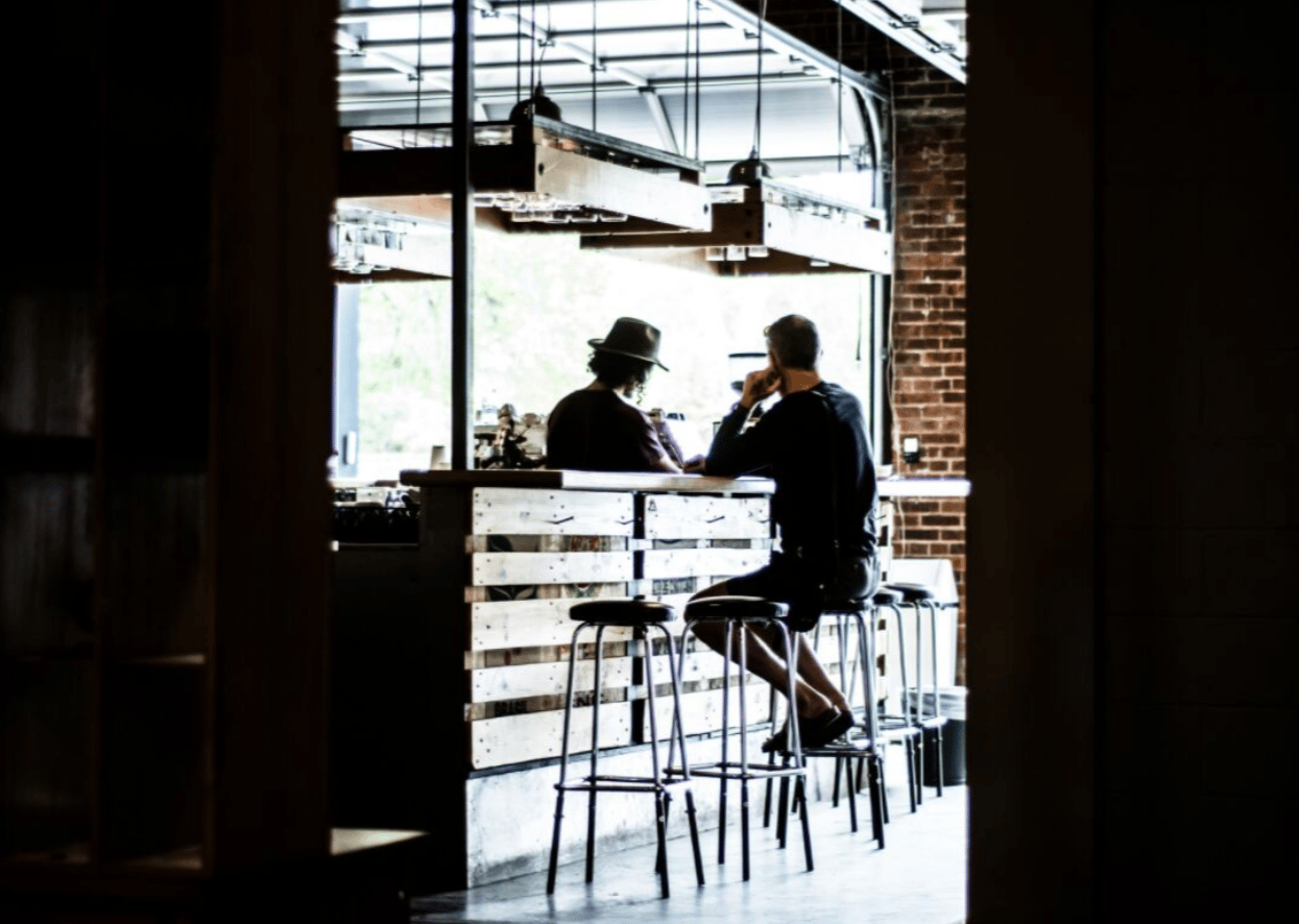Eat at the bar