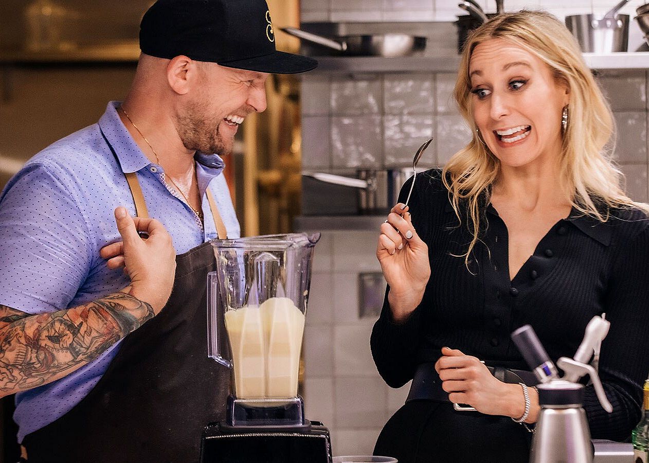 Nikki Glaser on her episode of "Fast Foodies"