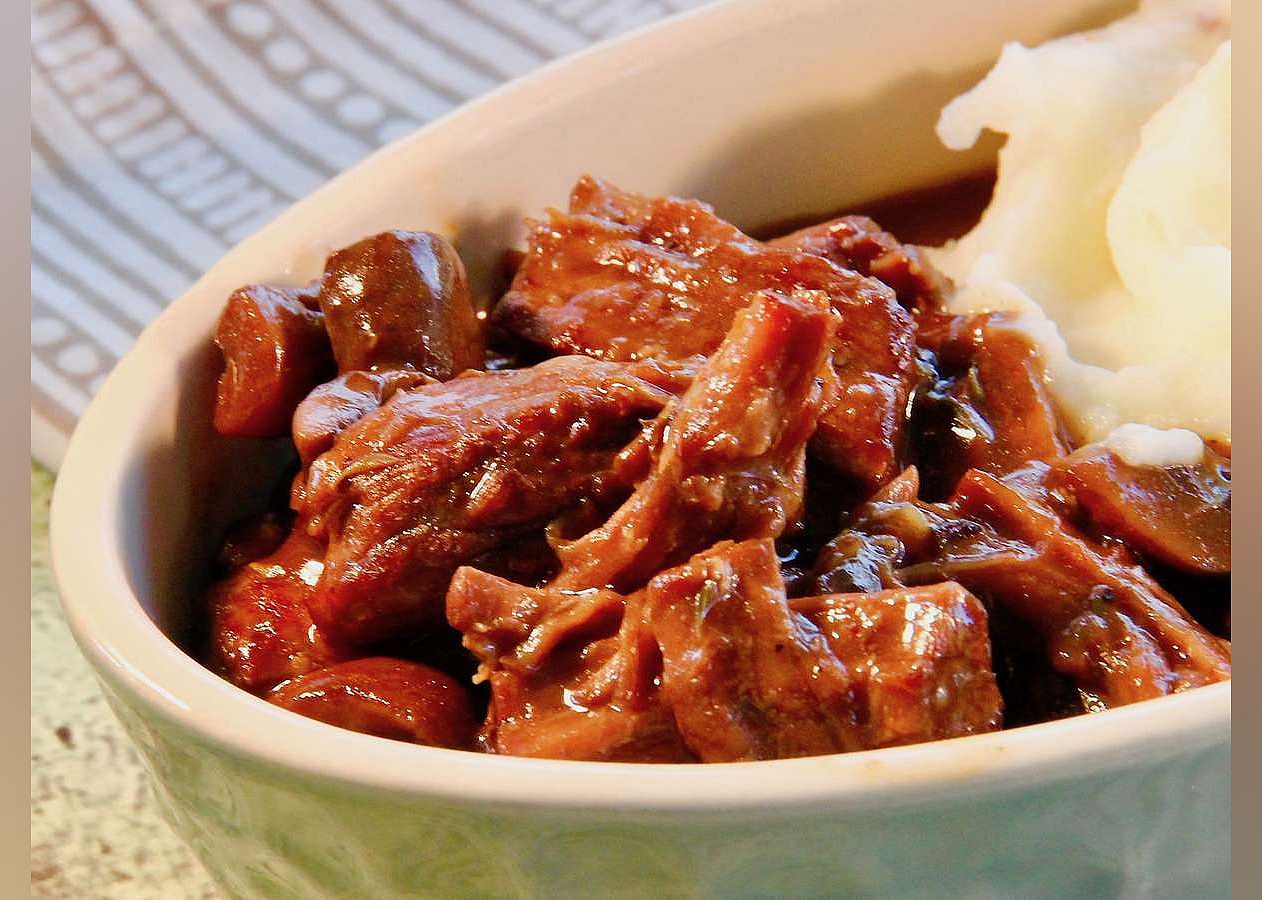 Instant Pot Shredded Flank Steak