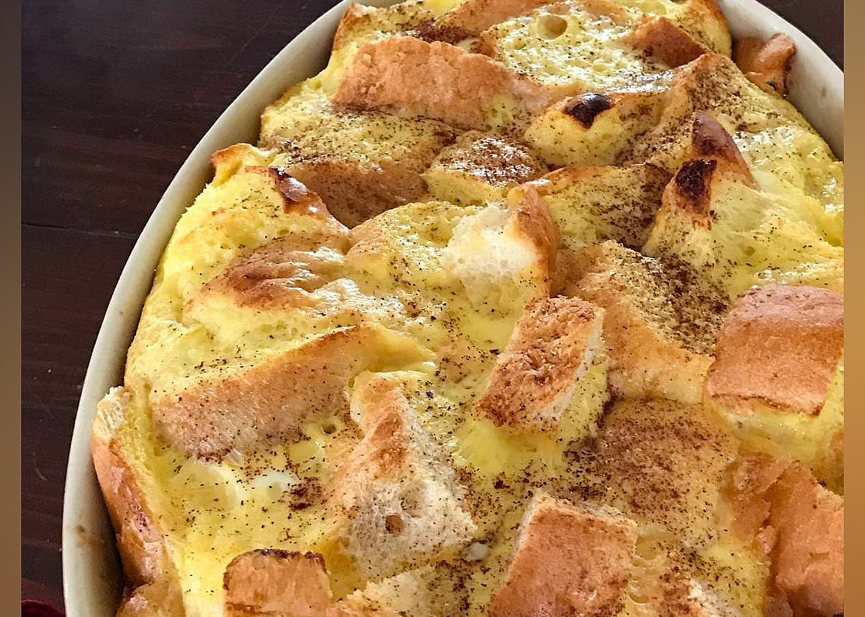 Overnight Eggnog French Toast