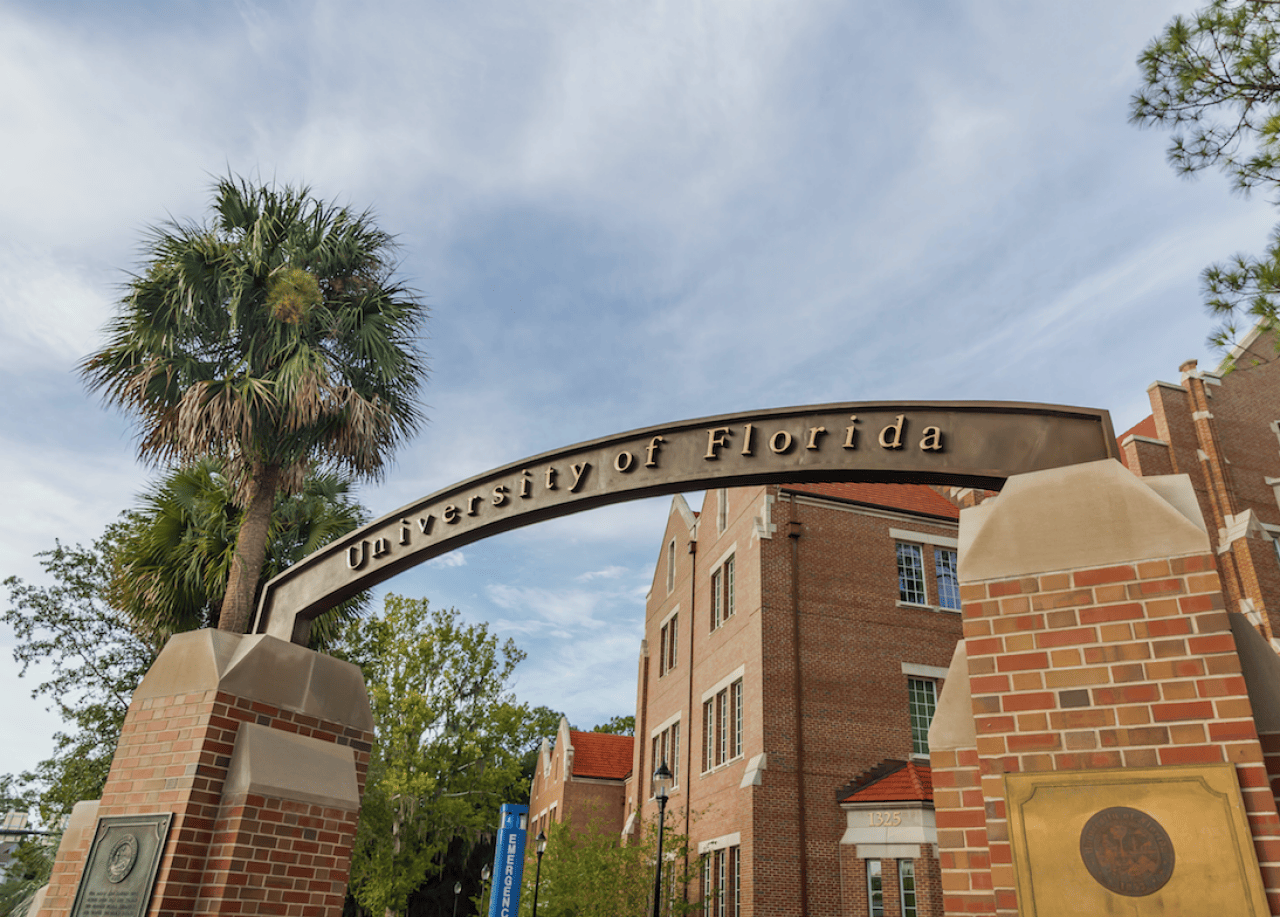 #43. University of Florida University of Florida entrance.