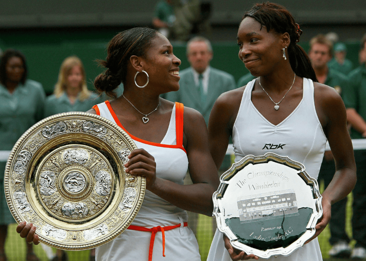 2007: Venus and Serena Williams, tennis