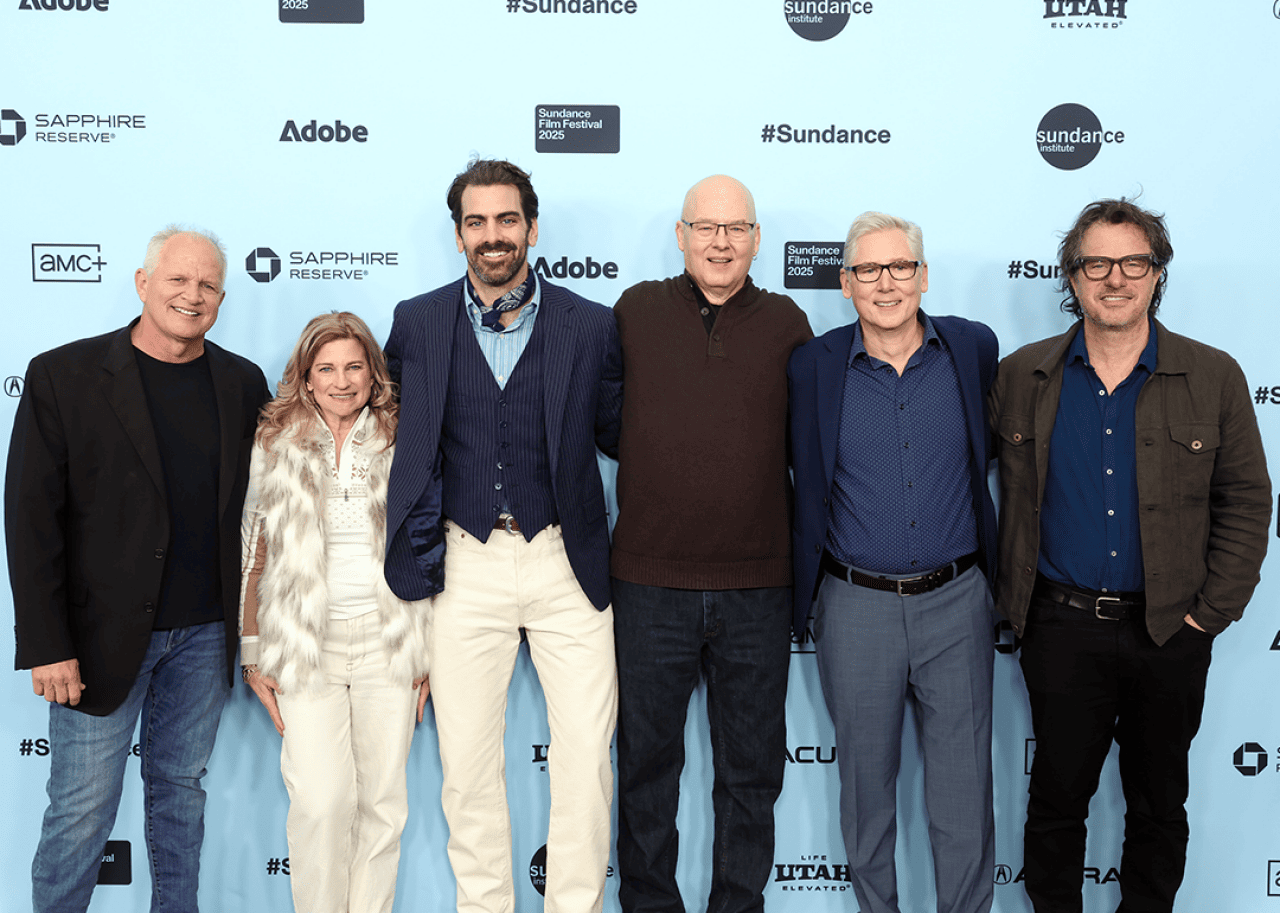 Tim Rarus, Bridgetta Bourne-Firl, Nyle Dimarco, Jerry Covell, Greg Hlibok and Davis Guggenheim at the premiere of’ 