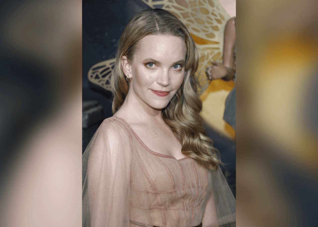 Tamzin Merchant at 'Carnival Row' premiere.