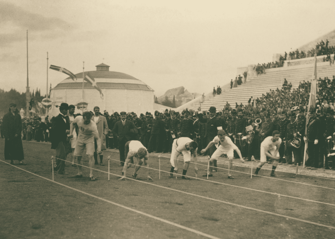 100-meter race: A historic start