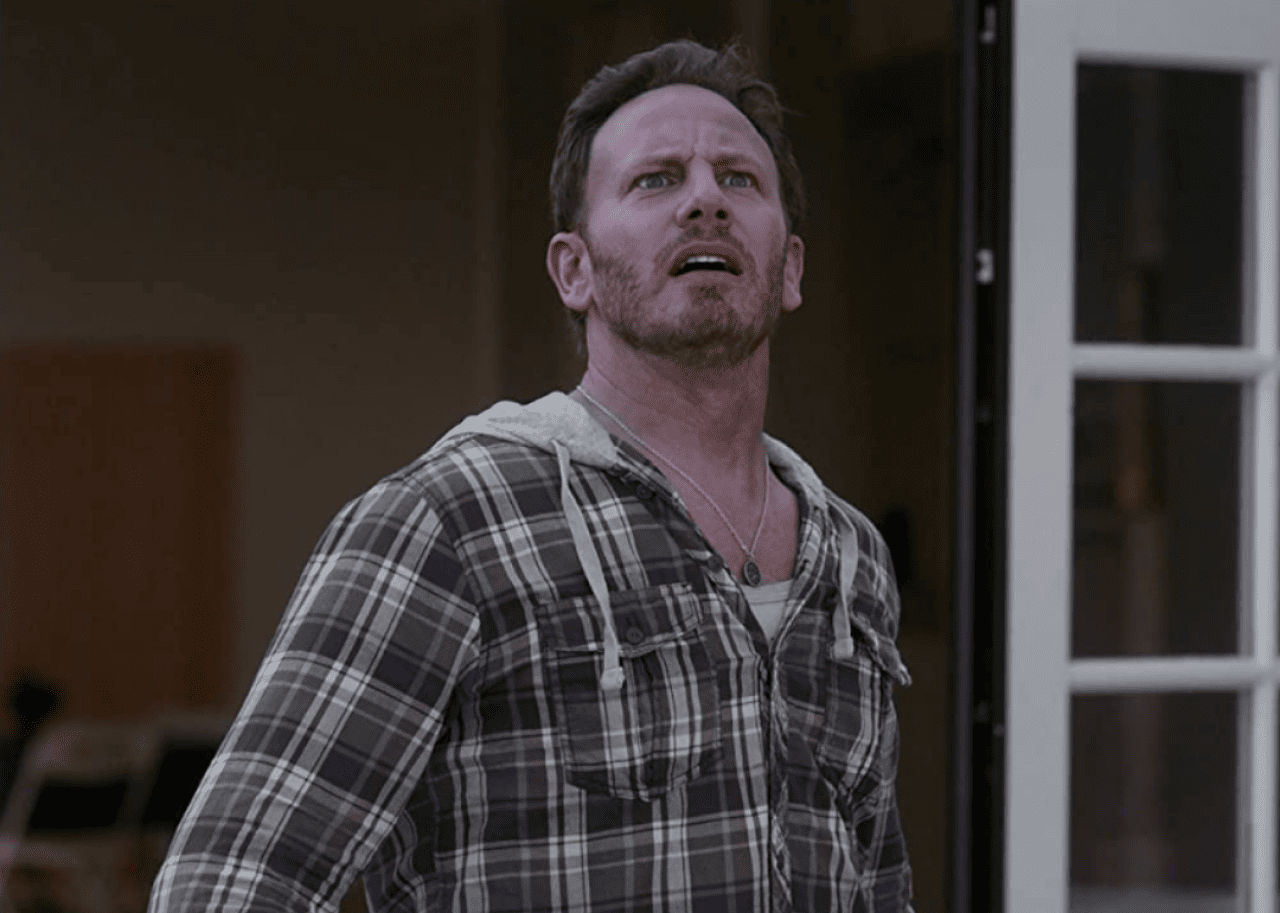 Ian Ziering in a scene from ‘Sharknado’.