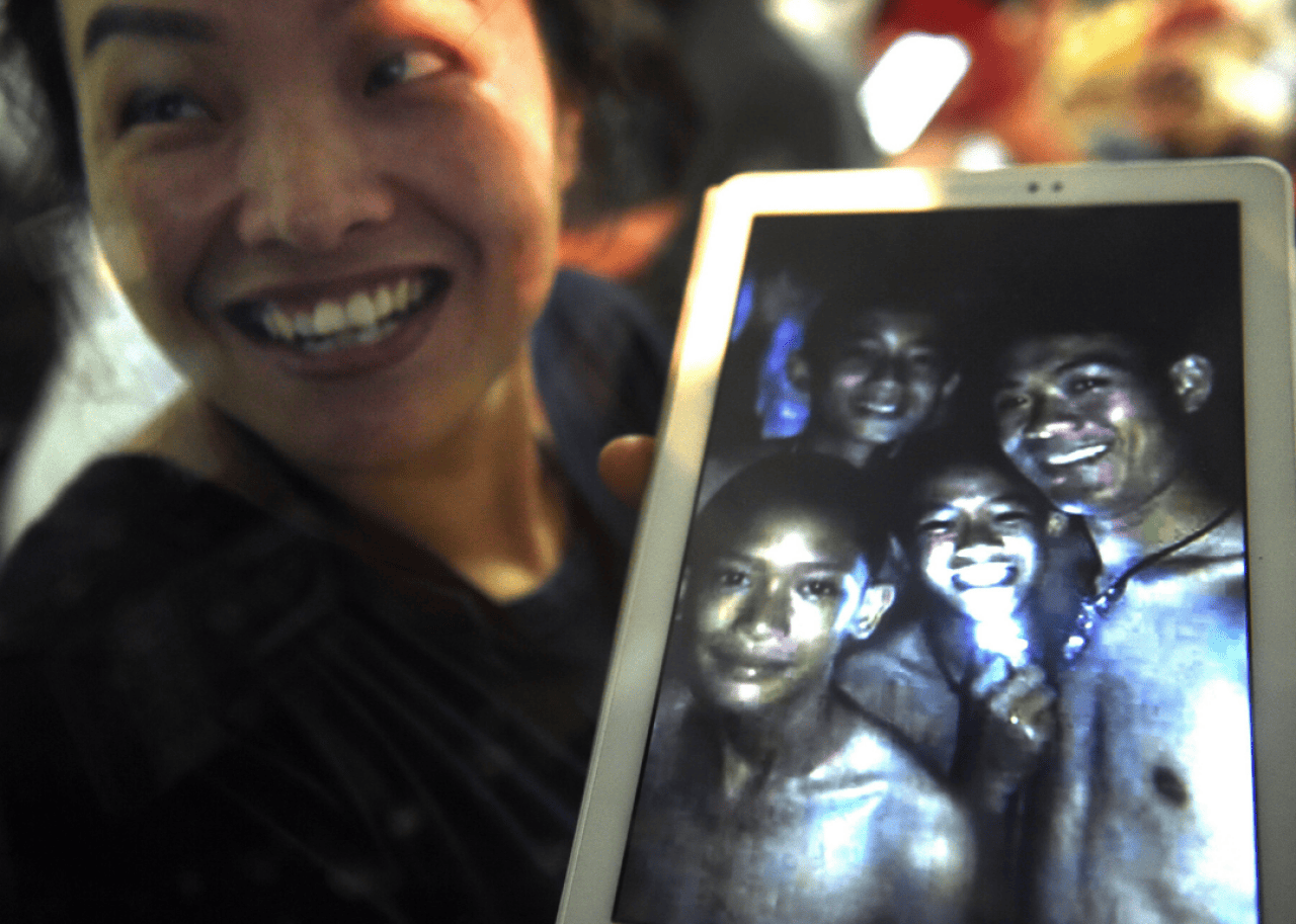 The world celebrates as Thai soccer team is rescued from a cave