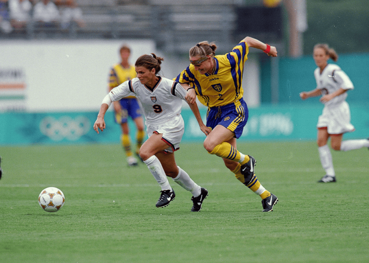 1991: Mia Hamm, soccer