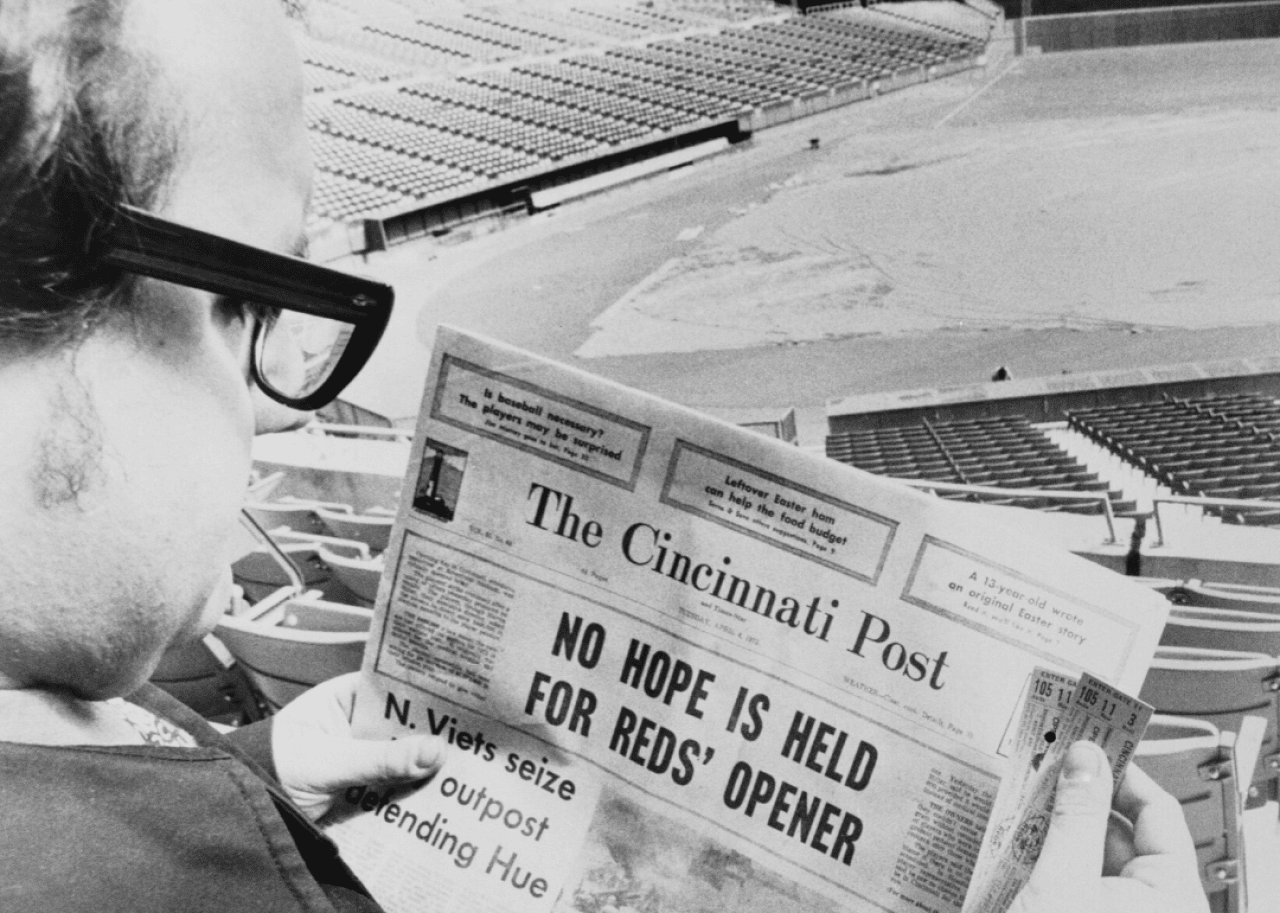 1972: MLB’s 1st players strike