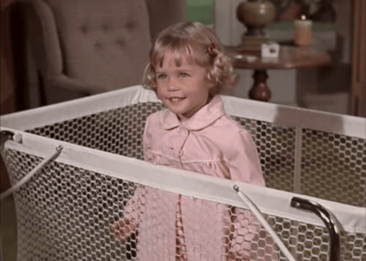 Erin Murphy in an episode of ‘Bewitched’.